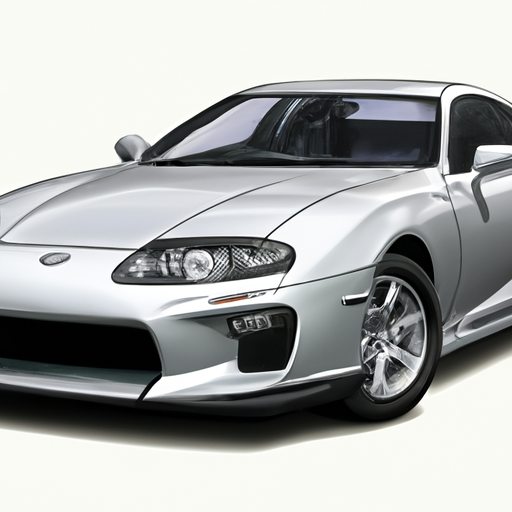 toyota supra. in Photorealism style