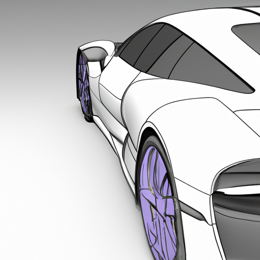 Sports car that this article is written about. show the full car not just the front or back in 3d style