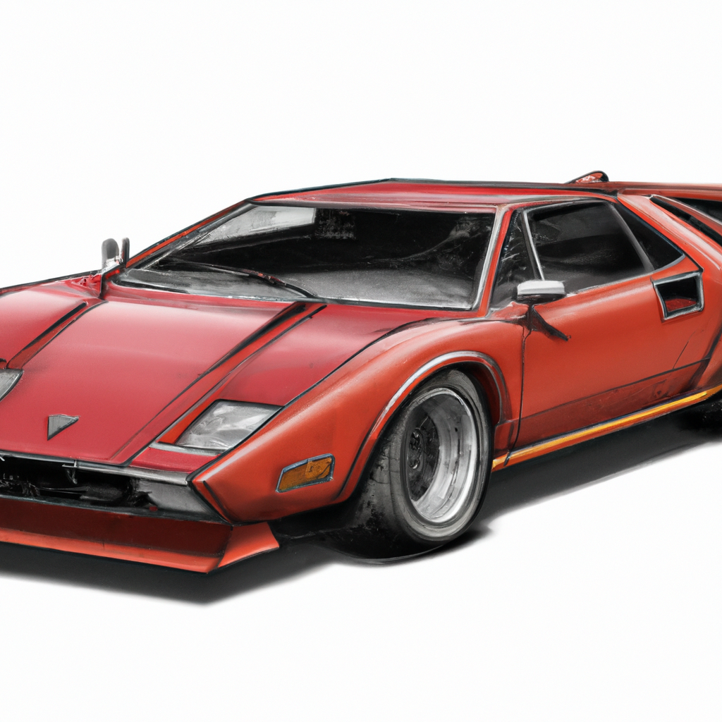 image of a Lamborghini Islero the full car must be visable in Photorealism style