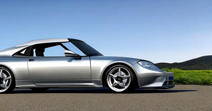 Photorealistic Honda Beat the full car must be visable in Photorealism style