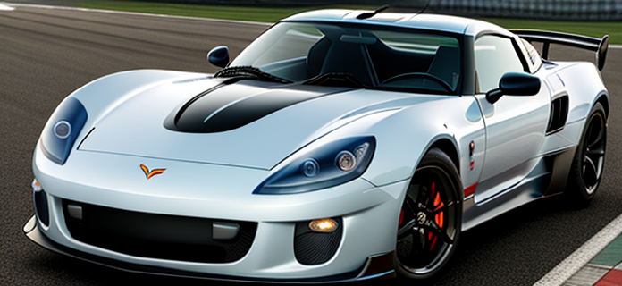 Photorealistic Ginetta G55 the full car must be visable in Photorealism style