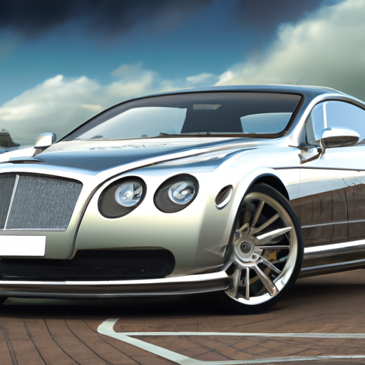 image of a Bentley Continental Supersports the full car must be visable in Photorealism style